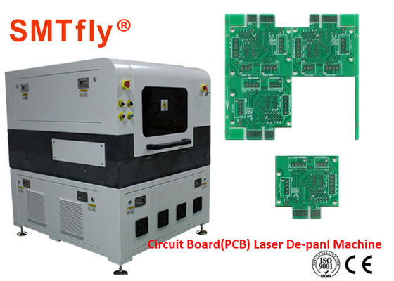 Porcellana Velocità di scansione SMTfly-5L del laser della macchina 2500mm/S del PWB Depaneling del laser del separatore di FPC fornitore