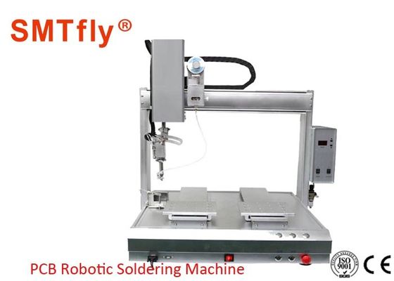 Il saldatrice robot del PWB di 4 assi ha personalizzato il tempo di riscaldamento di Thermode 1-99.9s fornitore